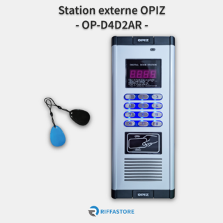 Station Interphone collectif OP-D4D2AR