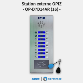 Station externe OP-D7D14AR-16